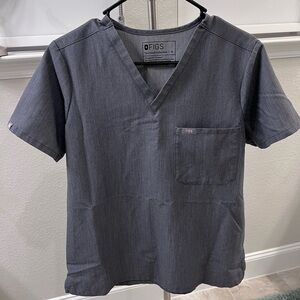 FIGS Catarina Scrub Top - Graphite